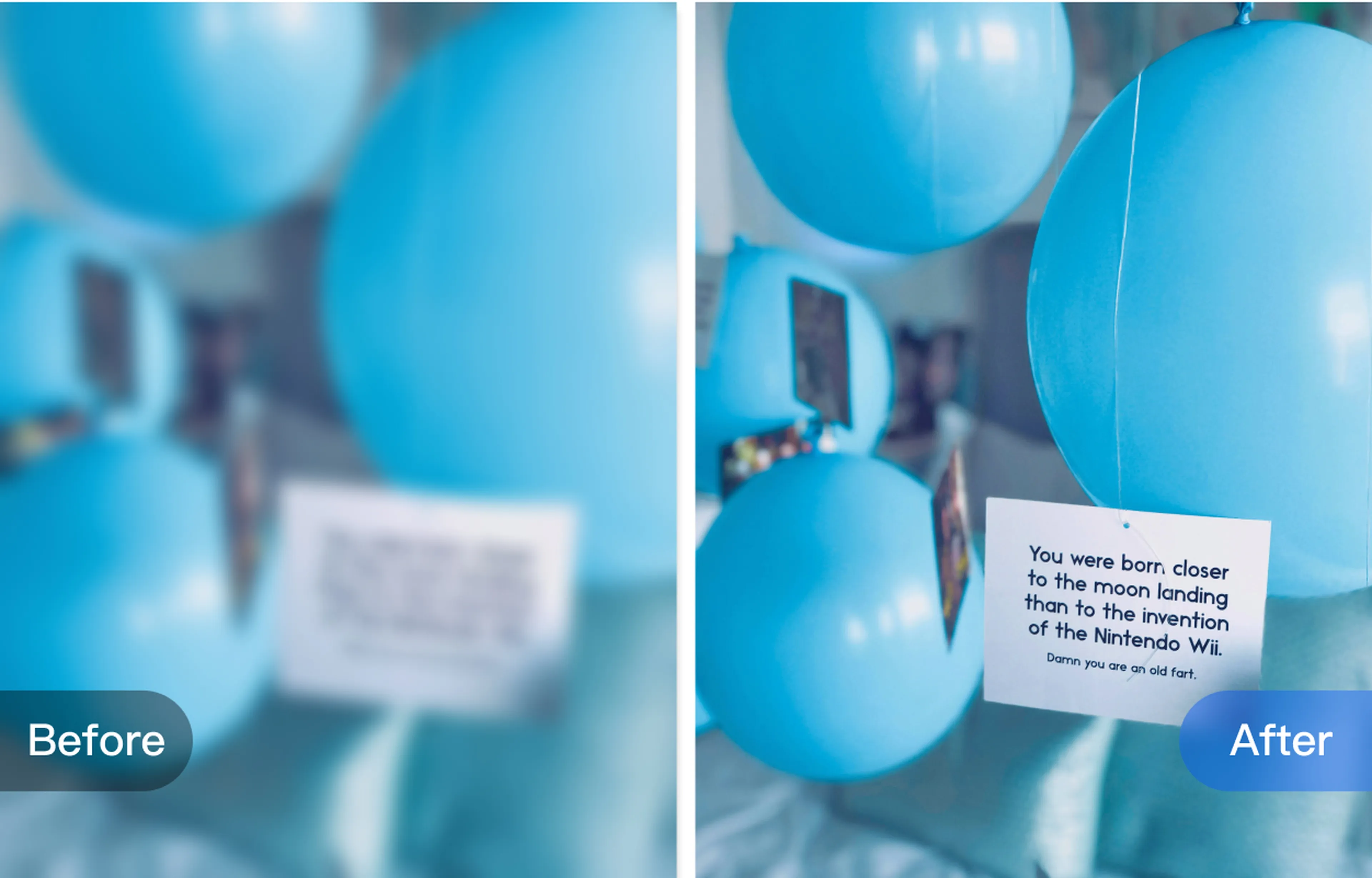 Restore Memories from Text Photos