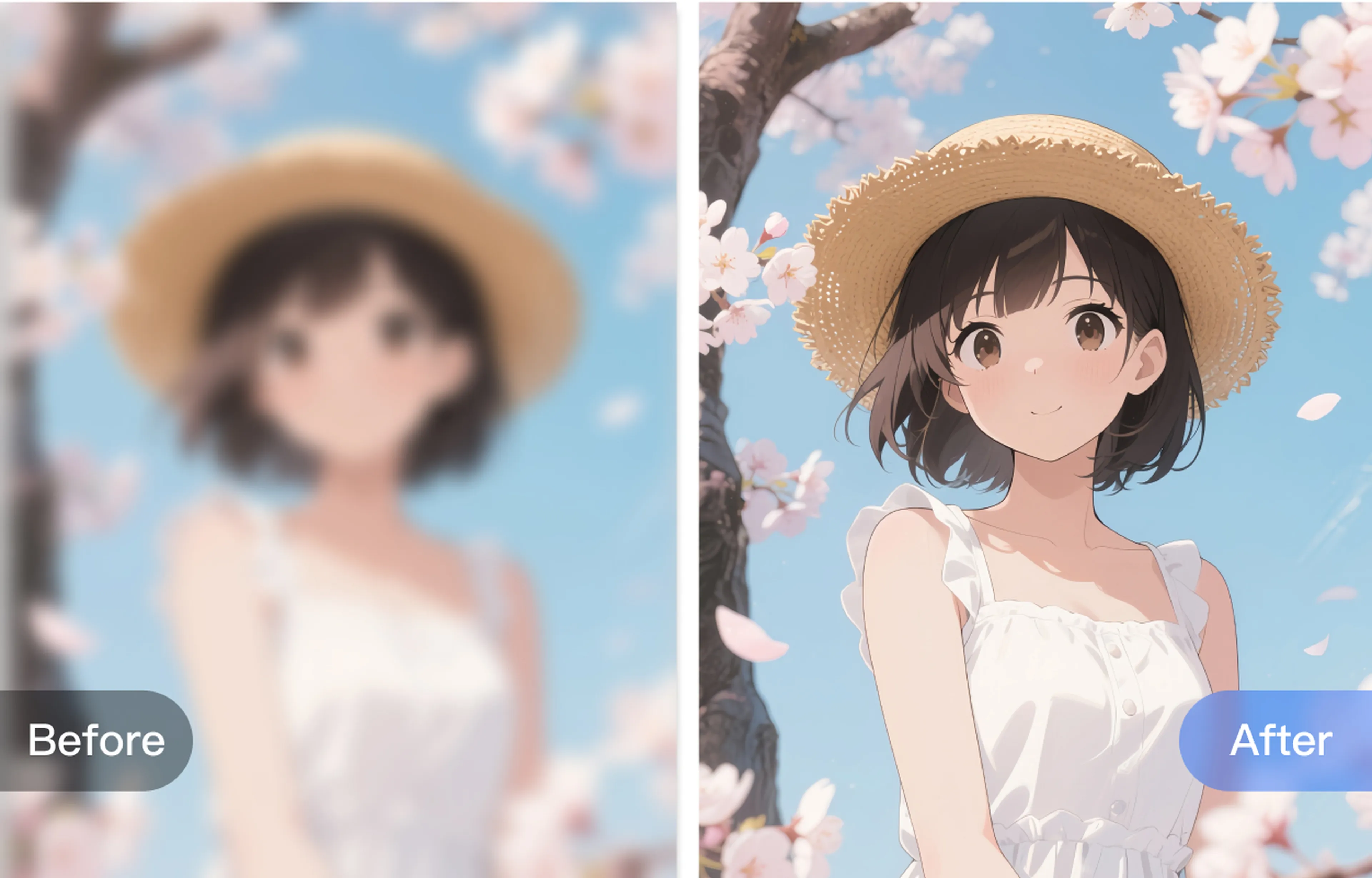 Restaura capturas de anime y videojuegos
